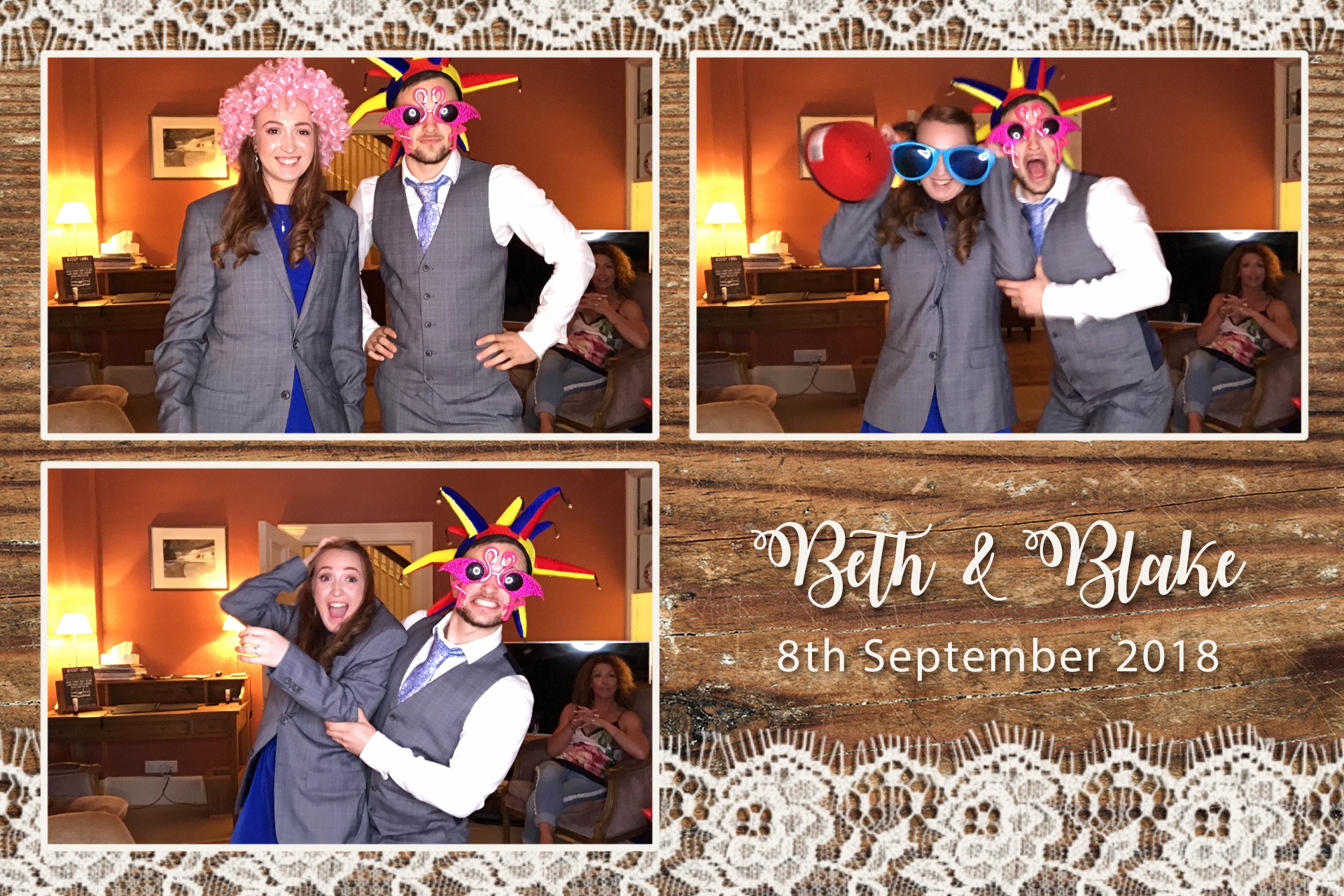 Beth and Blakes wedding  | View more photos from the event at images.mobile-photo-booth.com/u/MobilePhotoBoothUK/Beth-and-Blakes-wedding